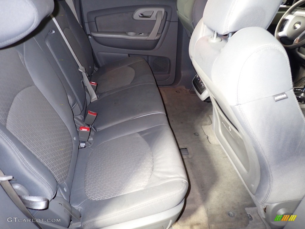 2011 Traverse LS - Dark Blue Metallic / Ebony/Ebony photo #24