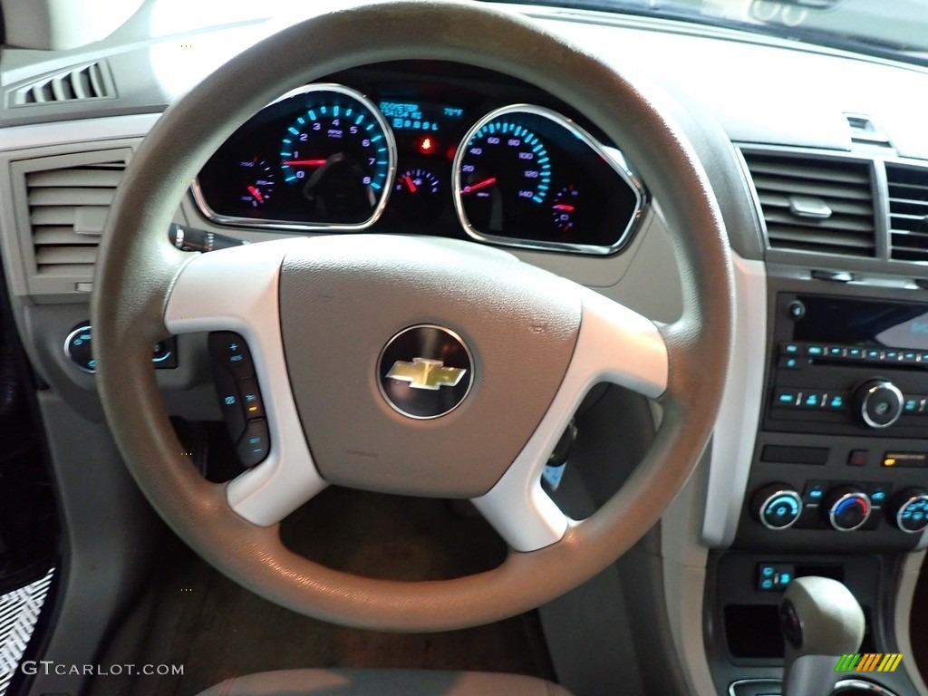 2011 Traverse LS - Dark Blue Metallic / Ebony/Ebony photo #30