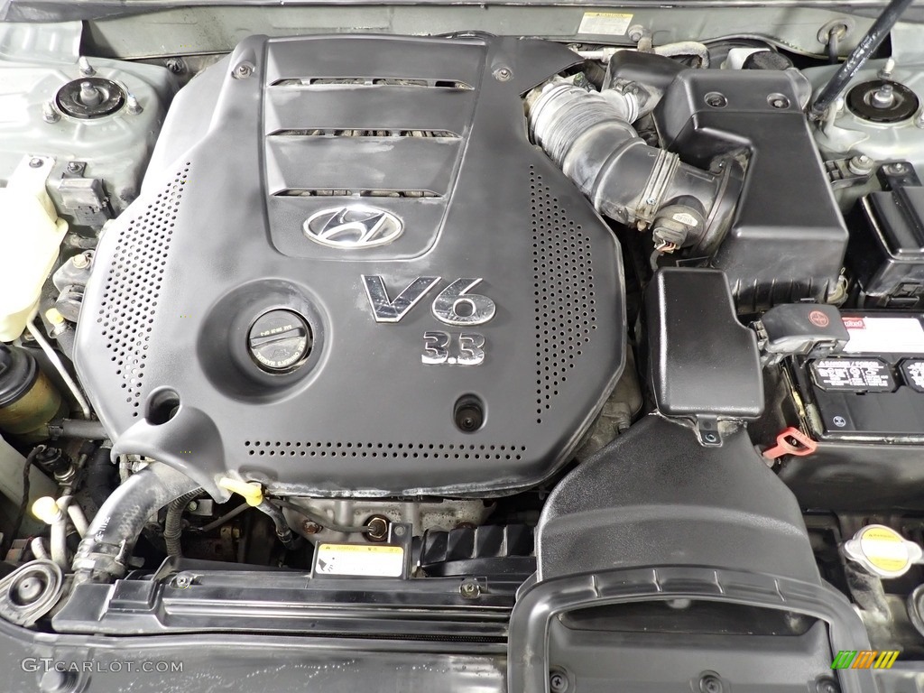 2009 Sonata Limited V6 - Willow Gray / Gray photo #8