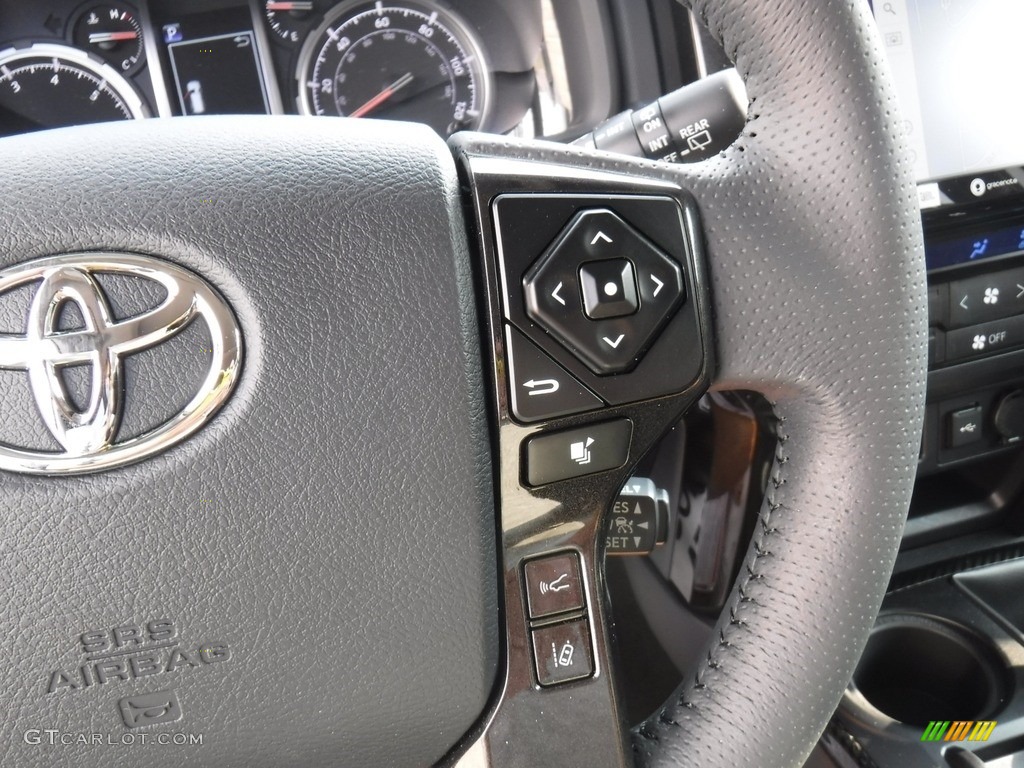 2020 Toyota 4Runner TRD Pro 4x4 Black Steering Wheel Photo #139336787