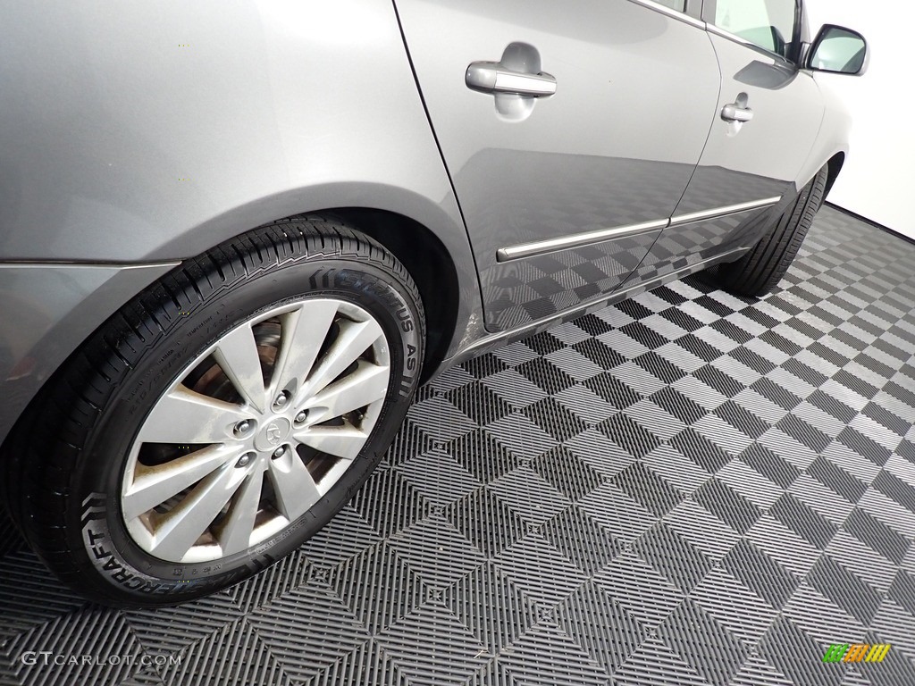 2009 Sonata Limited V6 - Willow Gray / Gray photo #17