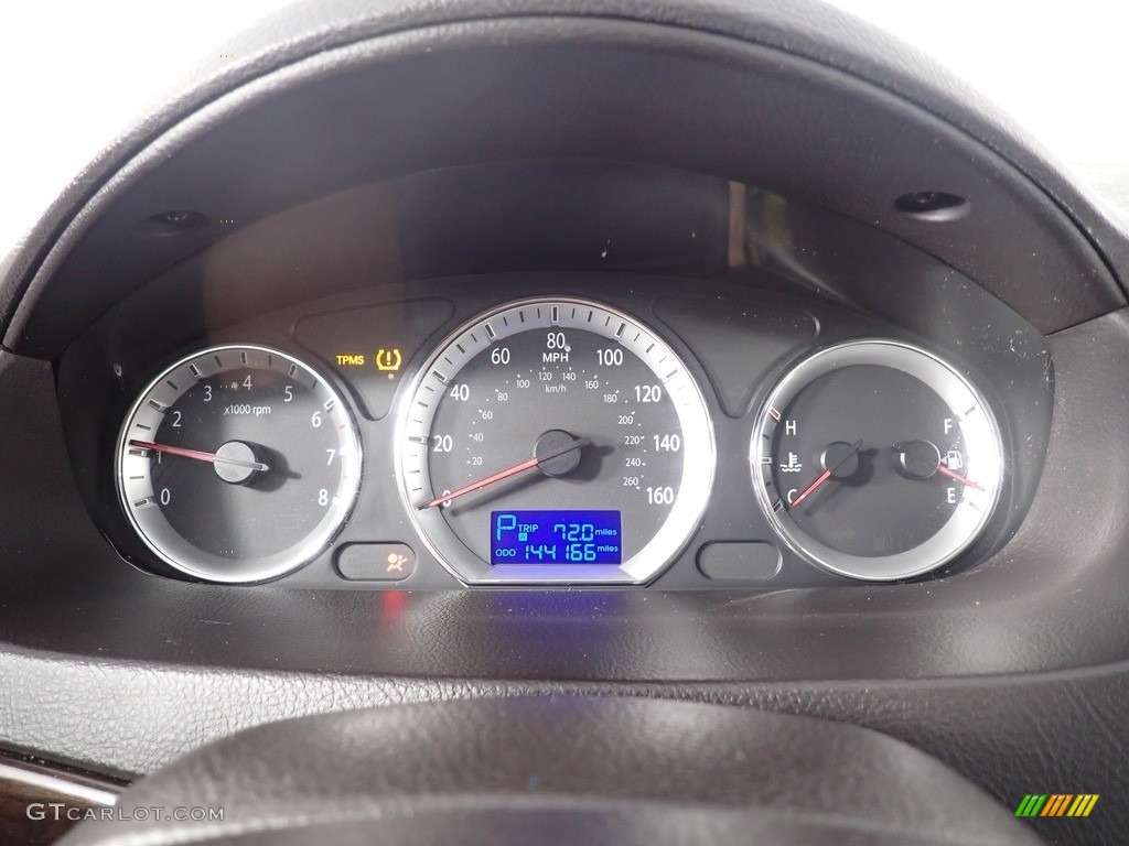 2009 Sonata Limited V6 - Willow Gray / Gray photo #32