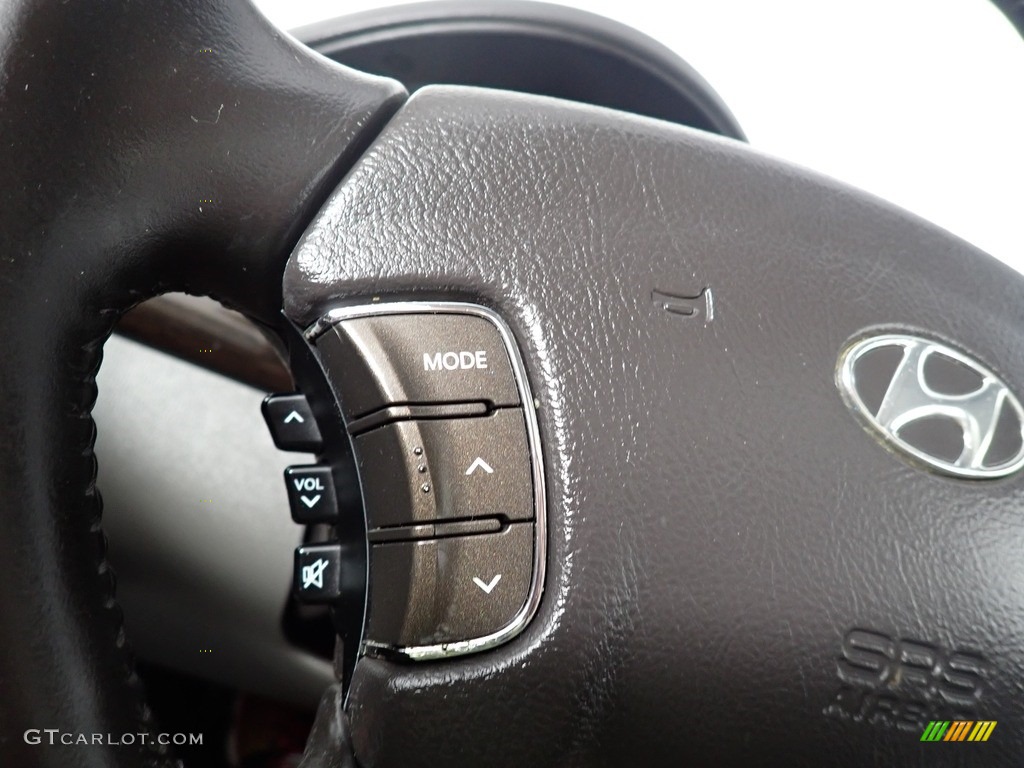 2009 Sonata Limited V6 - Willow Gray / Gray photo #35