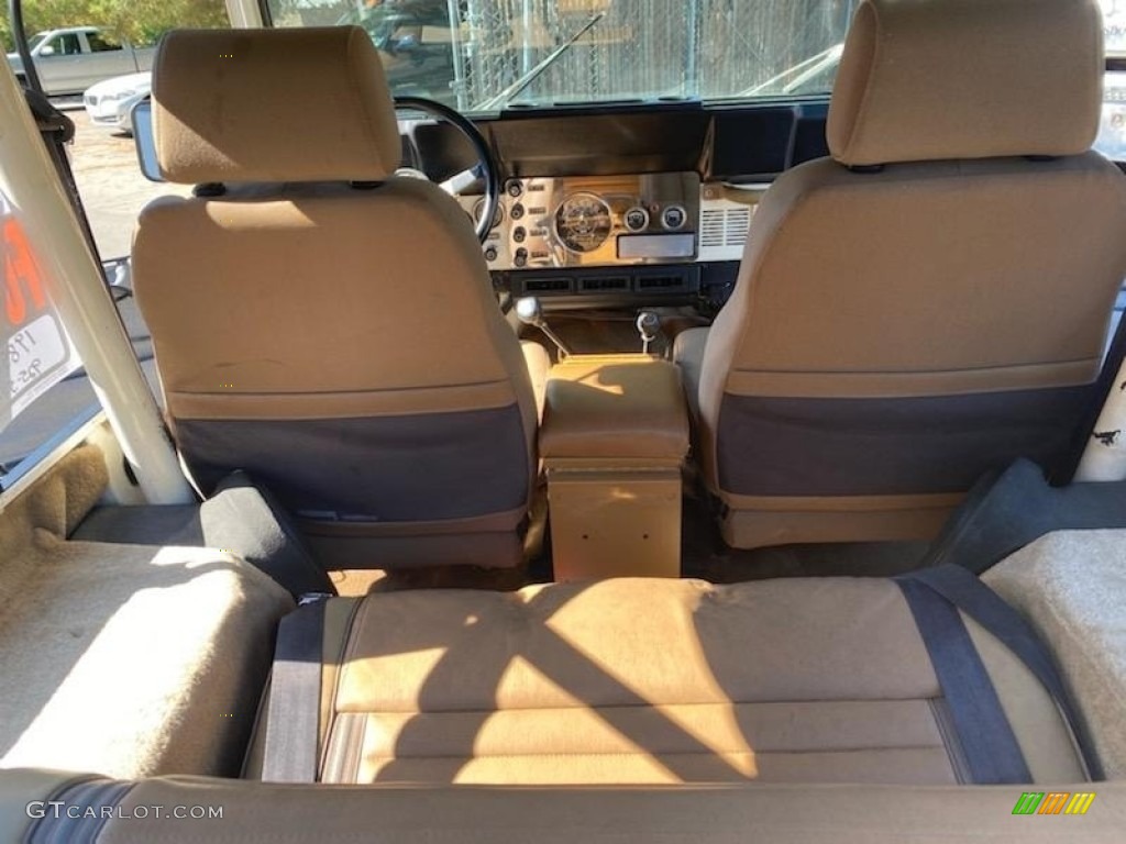 Nutmeg/Honey Interior 1985 Jeep CJ7 4x4 Photo #139338476