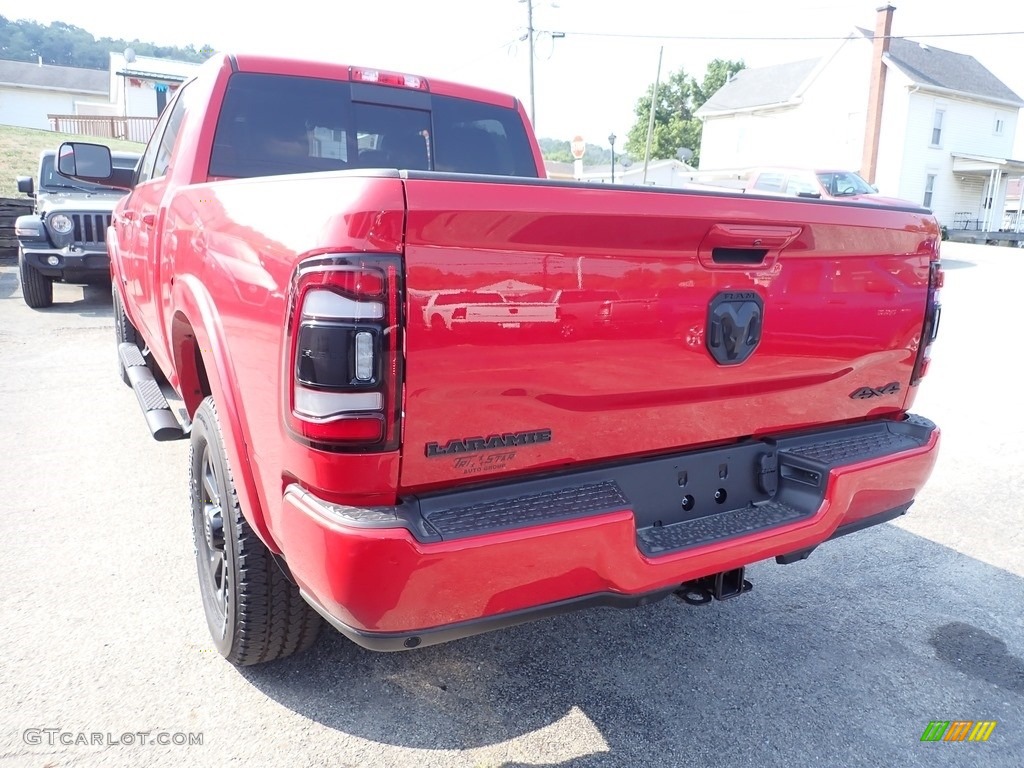 2020 2500 Laramie Crew Cab 4x4 - Flame Red / Black photo #3