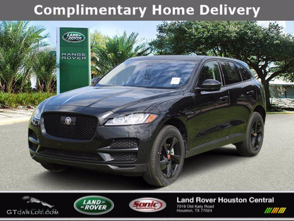 Santorini Black Metallic Jaguar F-PACE