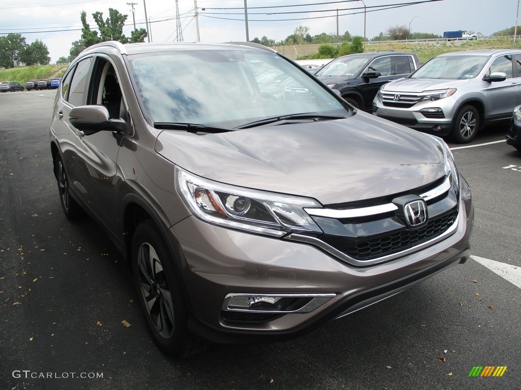 2016 CR-V Touring AWD - Urban Titanium Metallic / Black photo #8