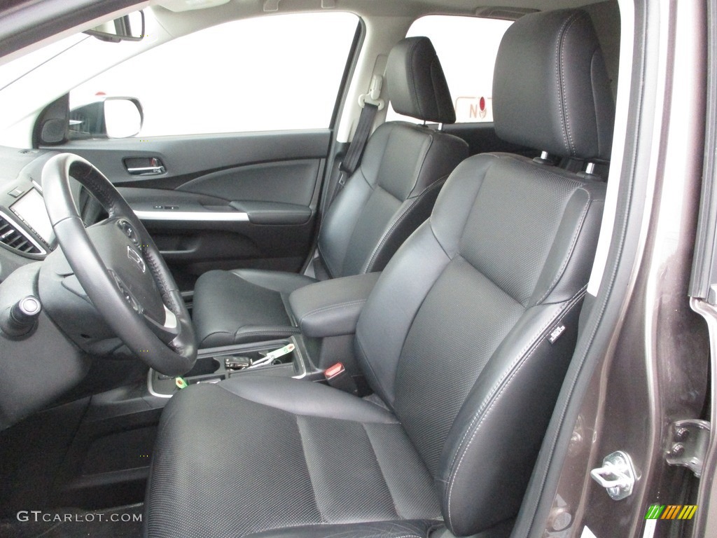 2016 CR-V Touring AWD - Urban Titanium Metallic / Black photo #13