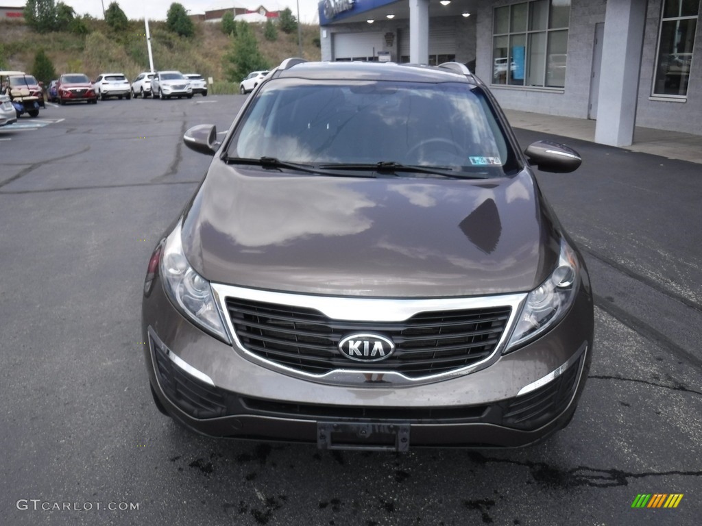 2013 Sportage LX AWD - Sand Track / Black photo #5