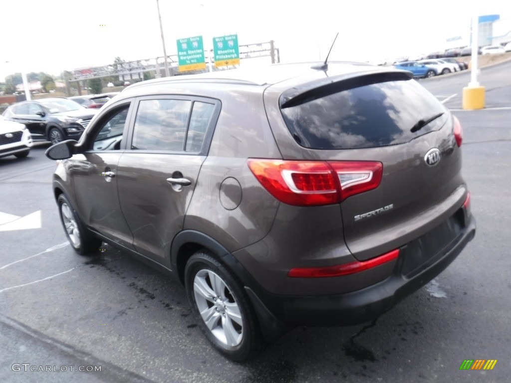 2013 Sportage LX AWD - Sand Track / Black photo #8