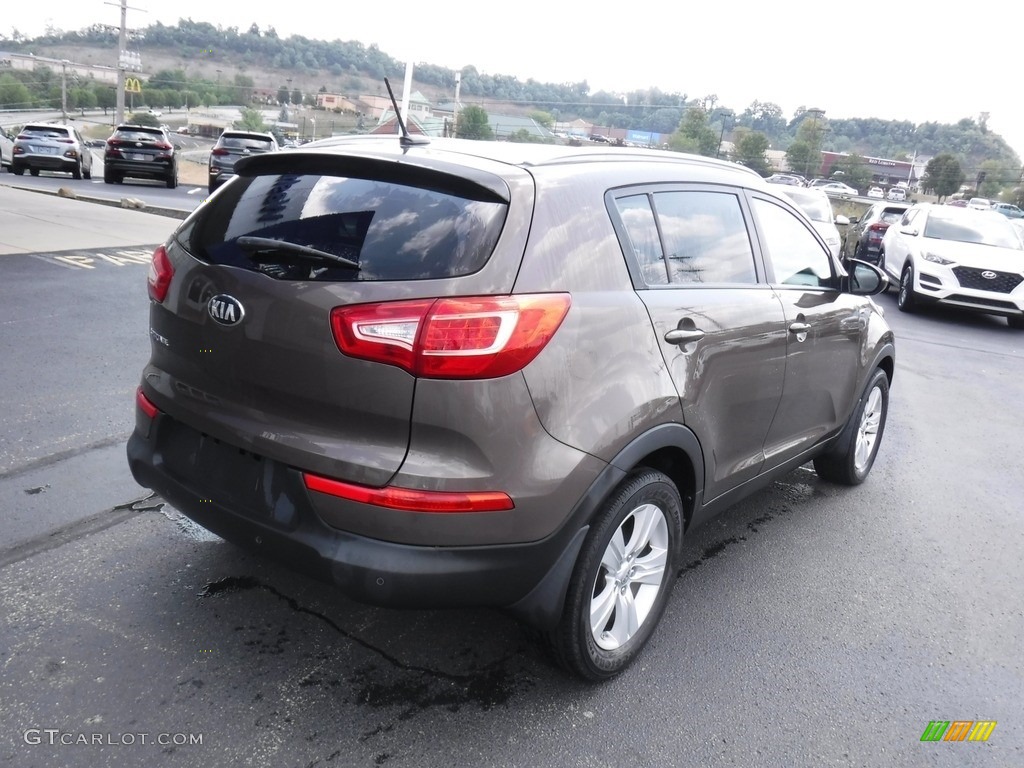 2013 Sportage LX AWD - Sand Track / Black photo #10