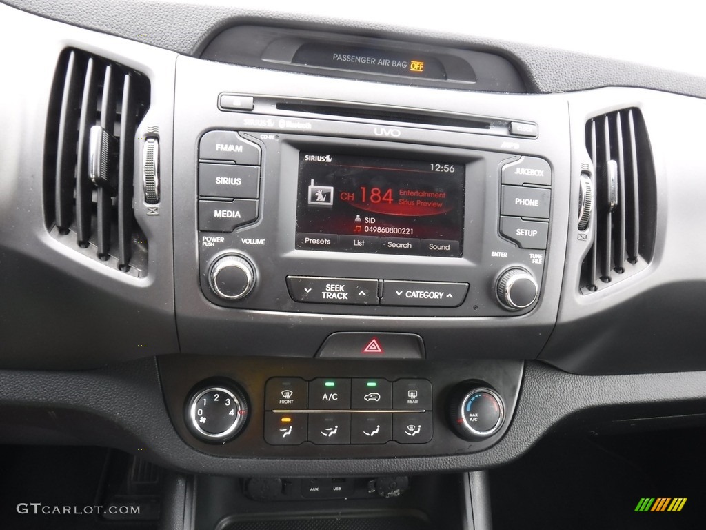 2013 Sportage LX AWD - Sand Track / Black photo #18
