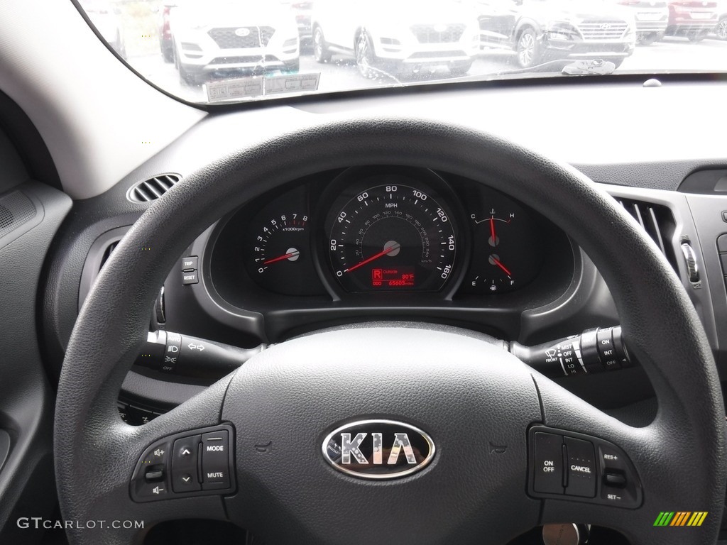2013 Sportage LX AWD - Sand Track / Black photo #20