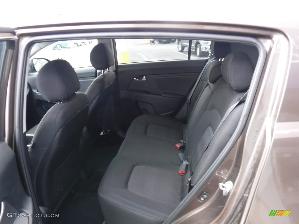 2013 Sportage LX AWD - Sand Track / Black photo #22