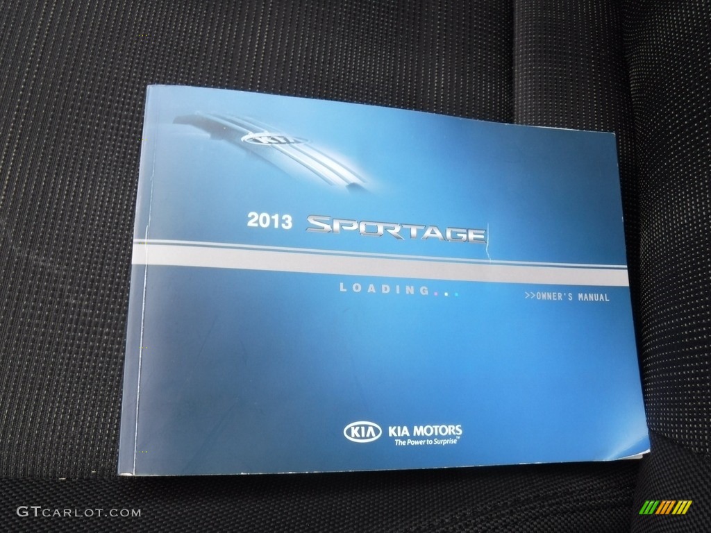 2013 Sportage LX AWD - Sand Track / Black photo #26