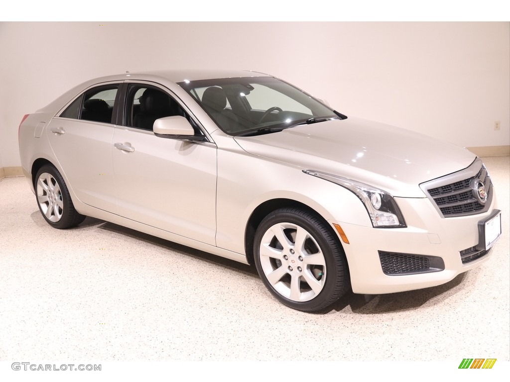 2013 ATS 2.0L Turbo AWD - Silver Coast Metallic / Jet Black/Jet Black Accents photo #1