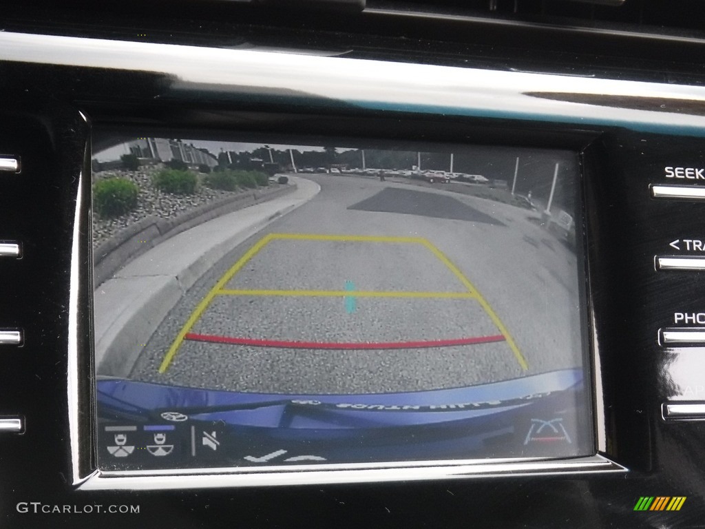 2018 Camry SE - Blue Streak Metallic / Black photo #4