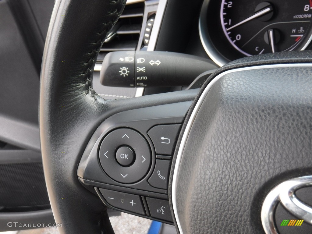 2018 Camry SE - Blue Streak Metallic / Black photo #5