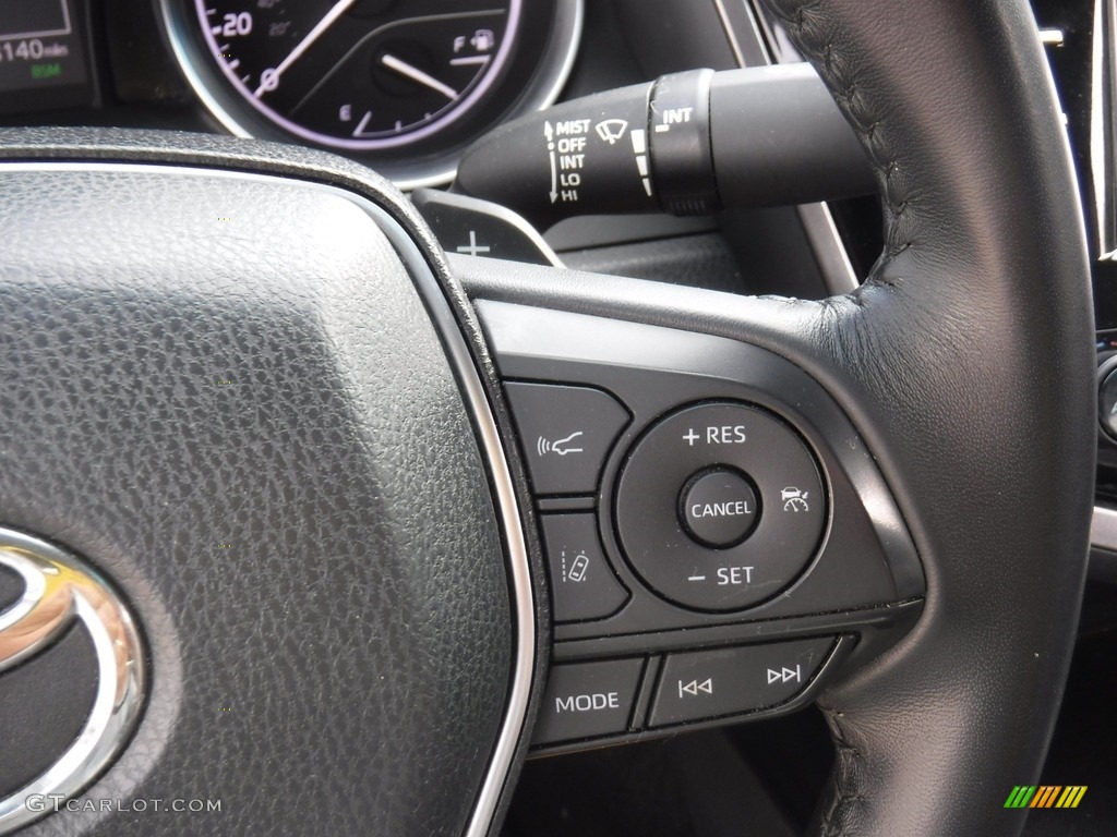 2018 Camry SE - Blue Streak Metallic / Black photo #6