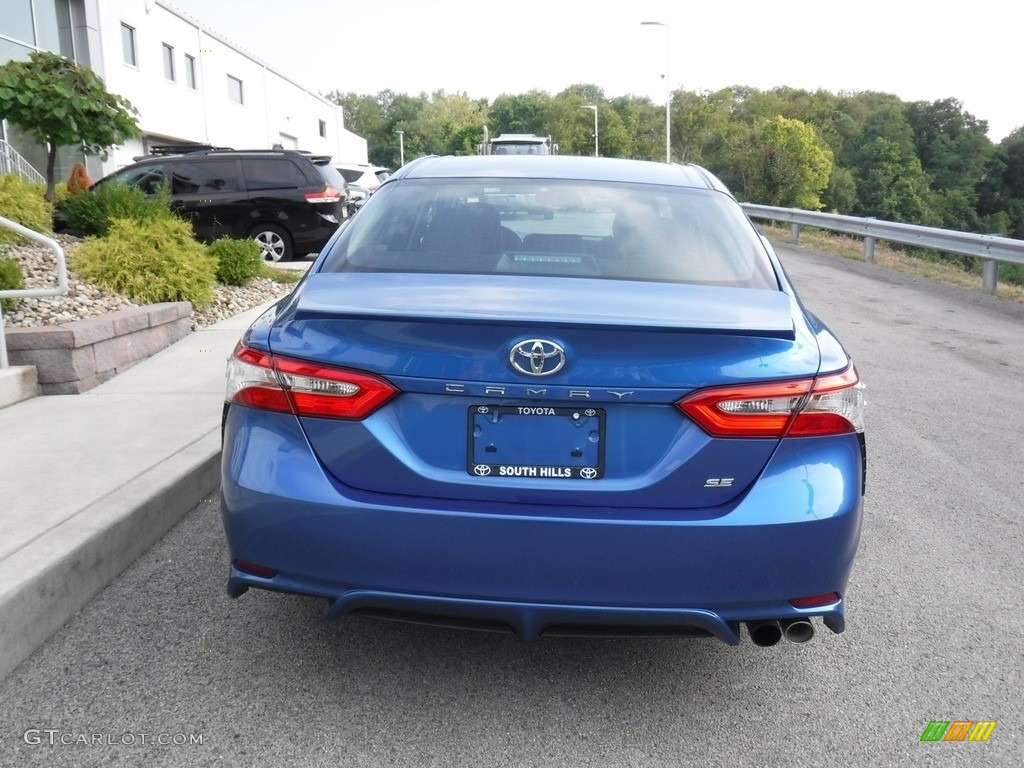 2018 Camry SE - Blue Streak Metallic / Black photo #12