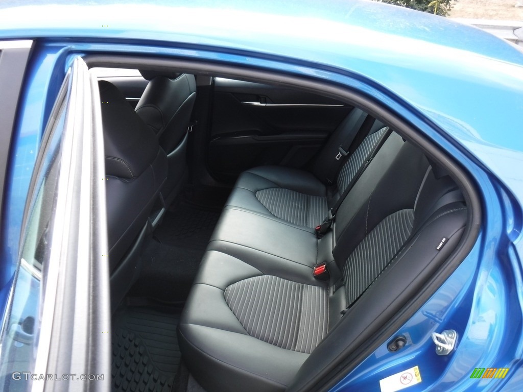 2018 Camry SE - Blue Streak Metallic / Black photo #22