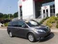Predawn Gray Mica 2017 Toyota Sienna XLE