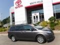 2017 Predawn Gray Mica Toyota Sienna XLE  photo #2