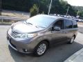 2017 Predawn Gray Mica Toyota Sienna XLE  photo #13