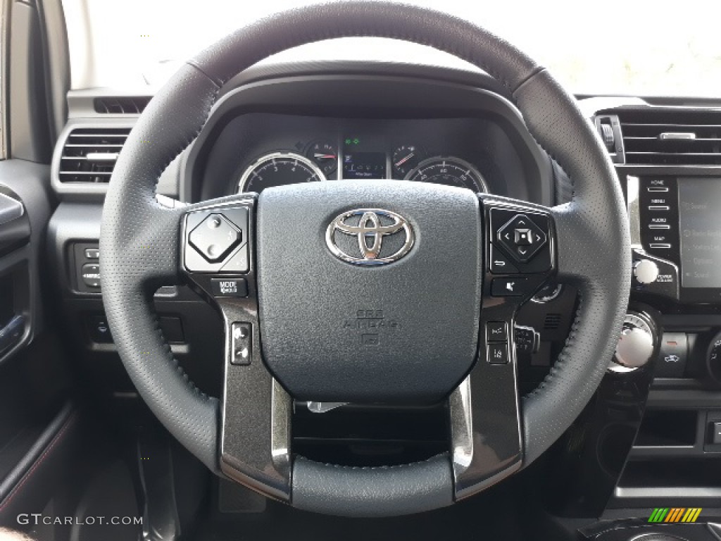 2020 Toyota 4Runner Venture Edition 4x4 Black Steering Wheel Photo #139344672
