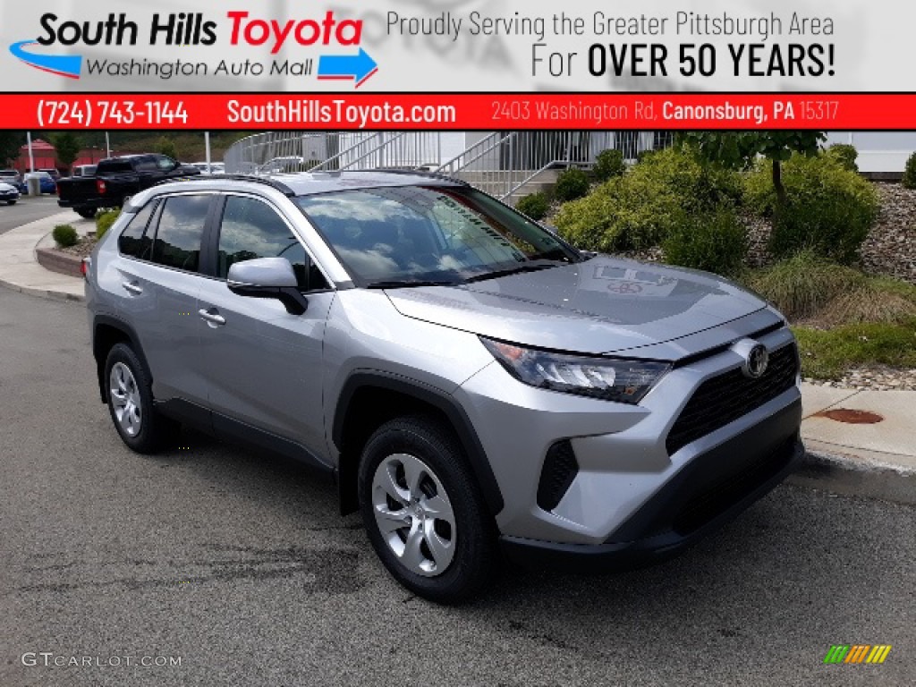 2020 RAV4 LE AWD - Silver Sky Metallic / Black photo #1