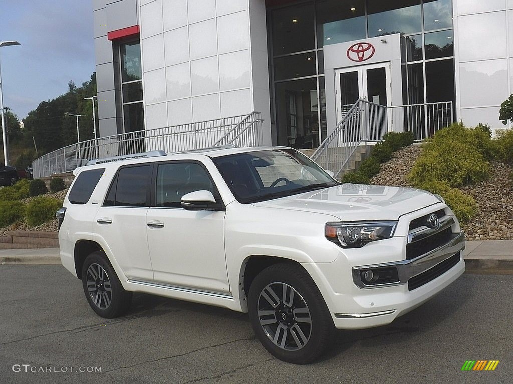 2017 4Runner Limited 4x4 - Blizzard Pearl White / Redwood photo #1