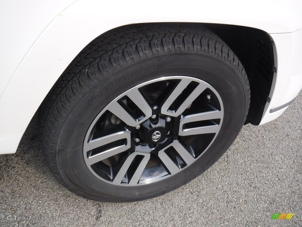 2017 4Runner Limited 4x4 - Blizzard Pearl White / Redwood photo #8