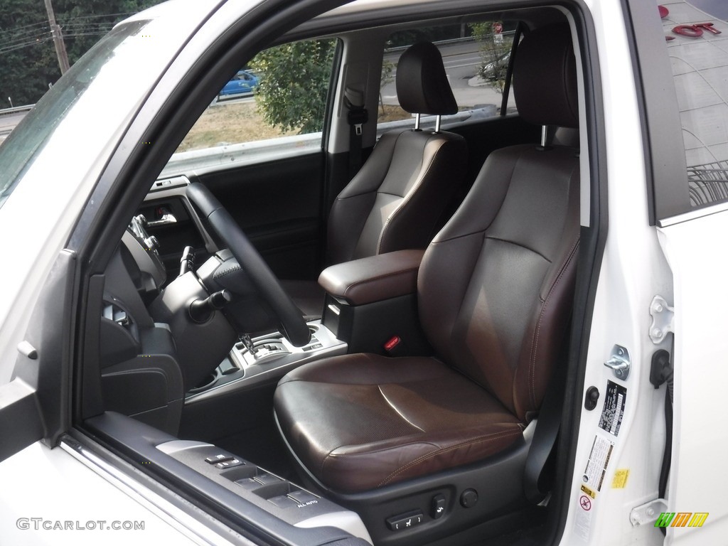 2017 4Runner Limited 4x4 - Blizzard Pearl White / Redwood photo #18