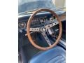 Blue 1964 Ford Mustang Convertible Steering Wheel