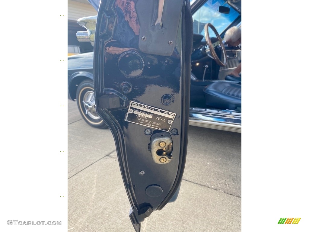 1964 Ford Mustang Convertible Info Tag Photo #139347018