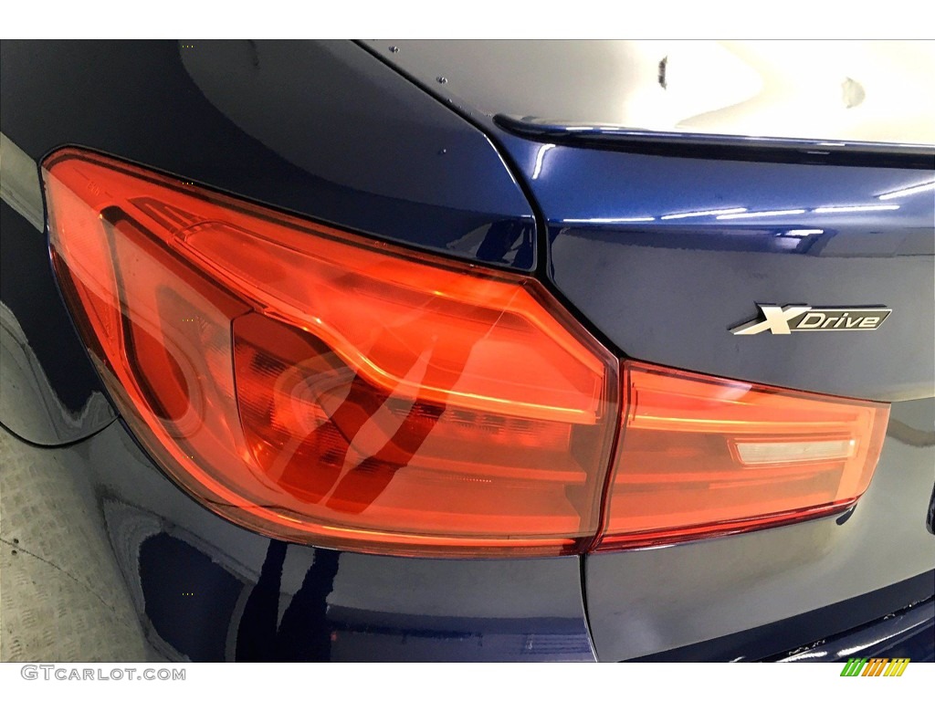 2018 5 Series M550i xDrive Sedan - Bluestone Metallic / Ivory White photo #27