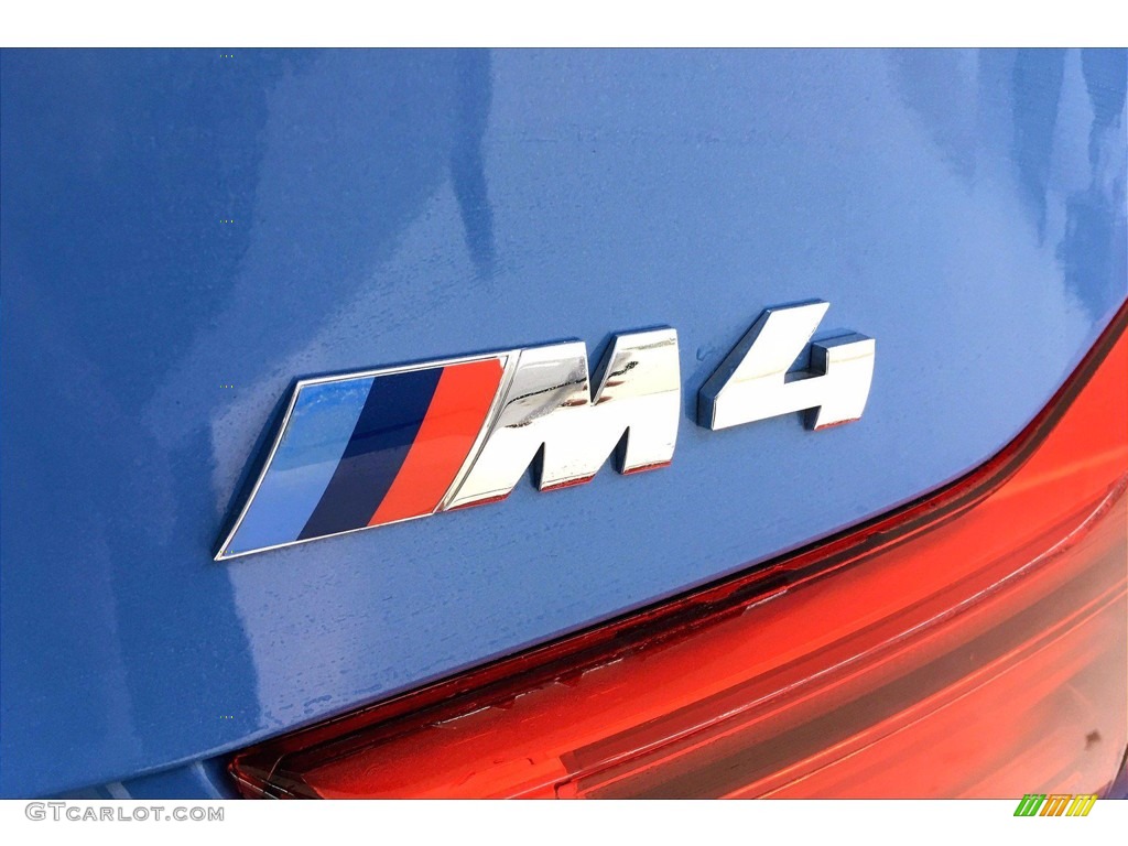 2018 M4 Coupe - Yas Marina Blue Metallic / Sakhir Orange/Black photo #7