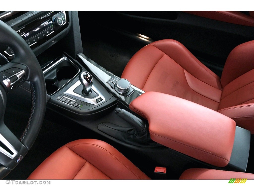 2018 M4 Coupe - Yas Marina Blue Metallic / Sakhir Orange/Black photo #16