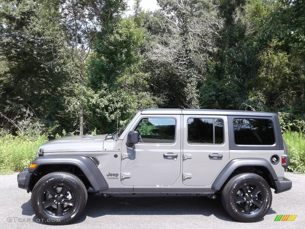 2020 Wrangler Unlimited Altitude 4x4 - Sting-Gray / Black photo #1