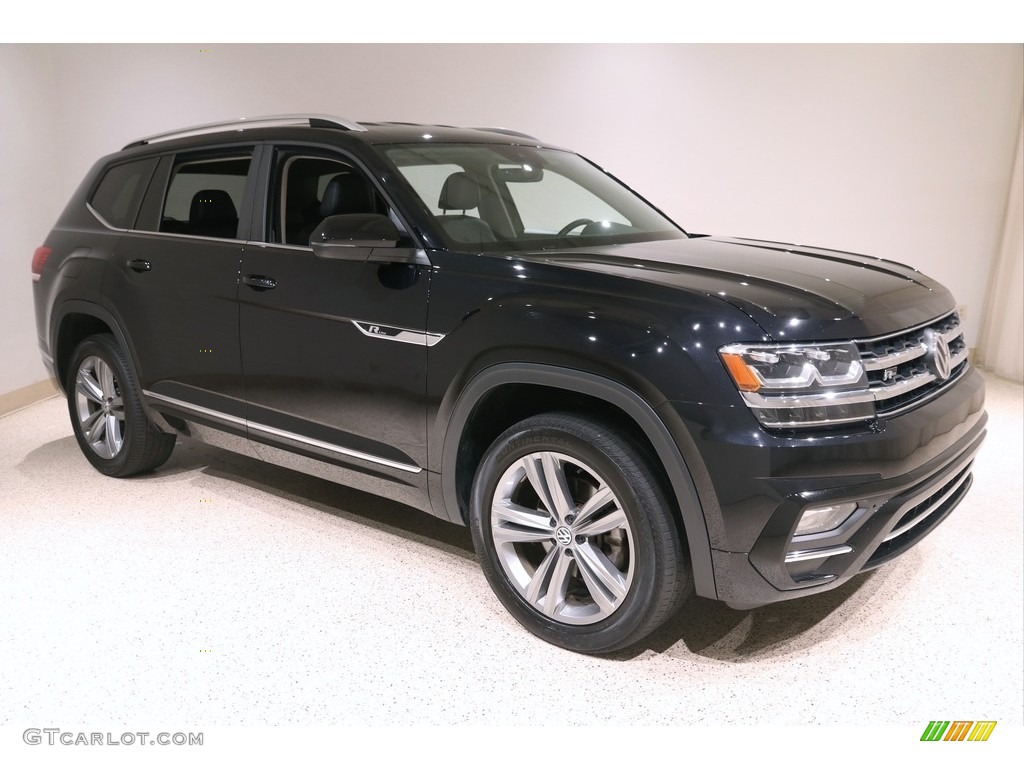 Deep Black Pearl 2018 Volkswagen Atlas SE 4Motion Exterior Photo #139349337