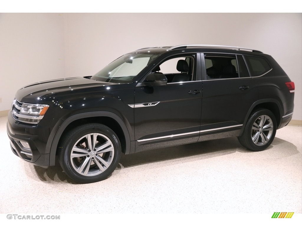 Deep Black Pearl 2018 Volkswagen Atlas SE 4Motion Exterior Photo #139349388