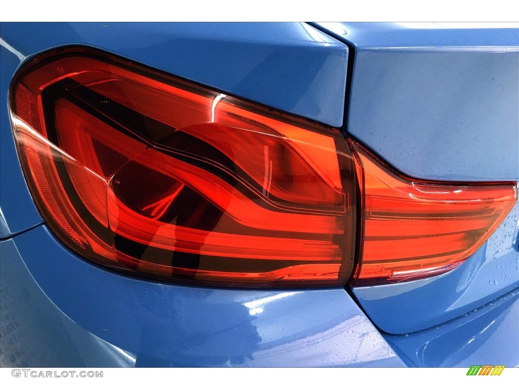 2018 M4 Coupe - Yas Marina Blue Metallic / Sakhir Orange/Black photo #26