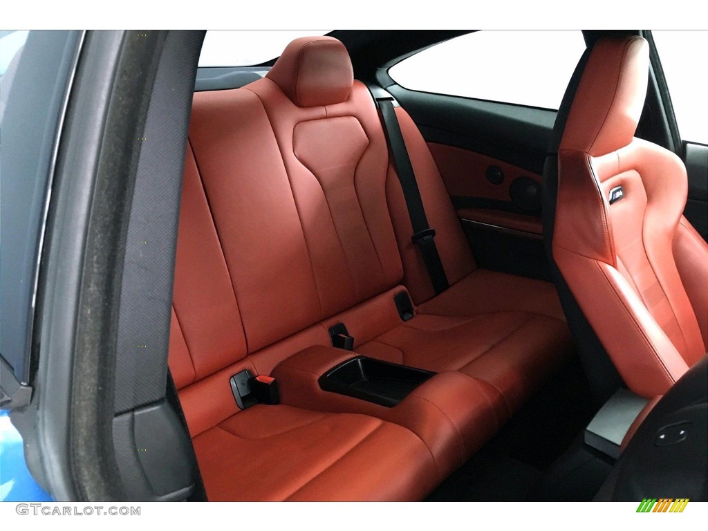 2018 M4 Coupe - Yas Marina Blue Metallic / Sakhir Orange/Black photo #28