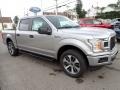 Iconic Silver 2020 Ford F150 STX SuperCrew 4x4 Exterior