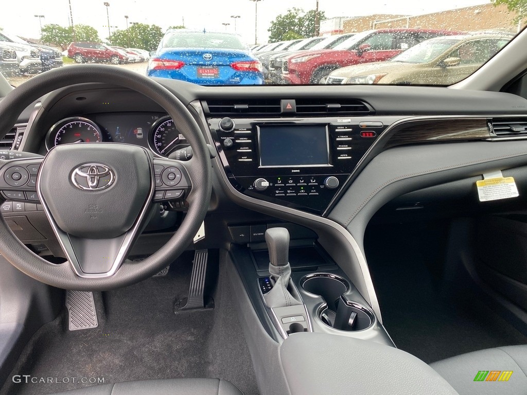 2020 Camry LE AWD - Galactic Aqua Mica / Black photo #4