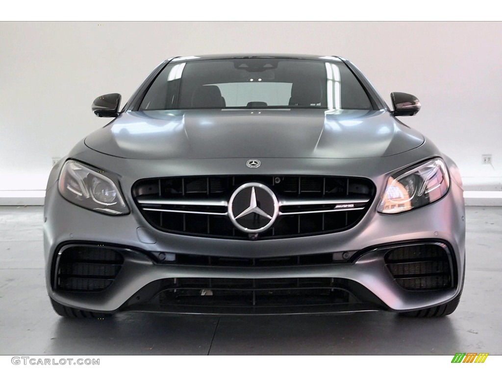 2019 E AMG 63 S 4Matic Sedan - designo Selenite Grey Magno (Matte) / Black photo #2