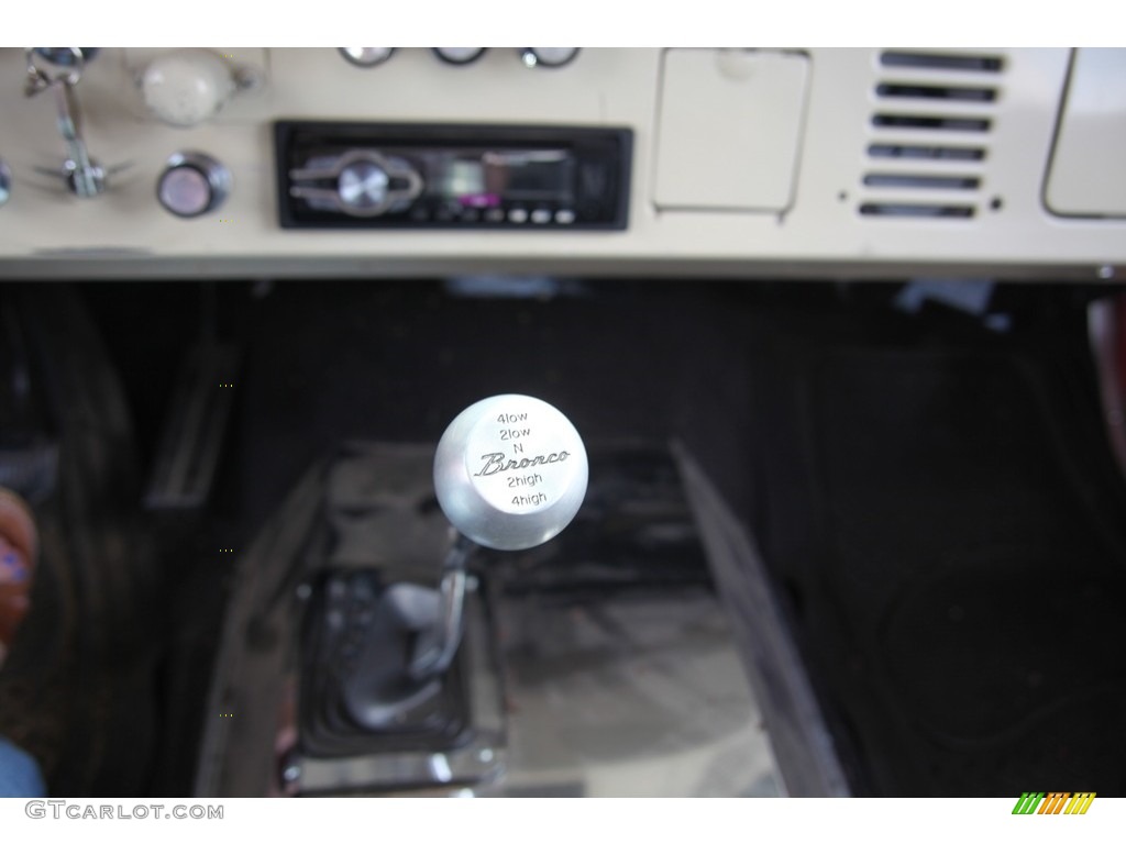 1968 Ford Bronco Sport Wagon Transmission Photos