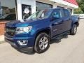 2020 Pacific Blue Metallic Chevrolet Colorado Z71 Crew Cab 4x4  photo #2
