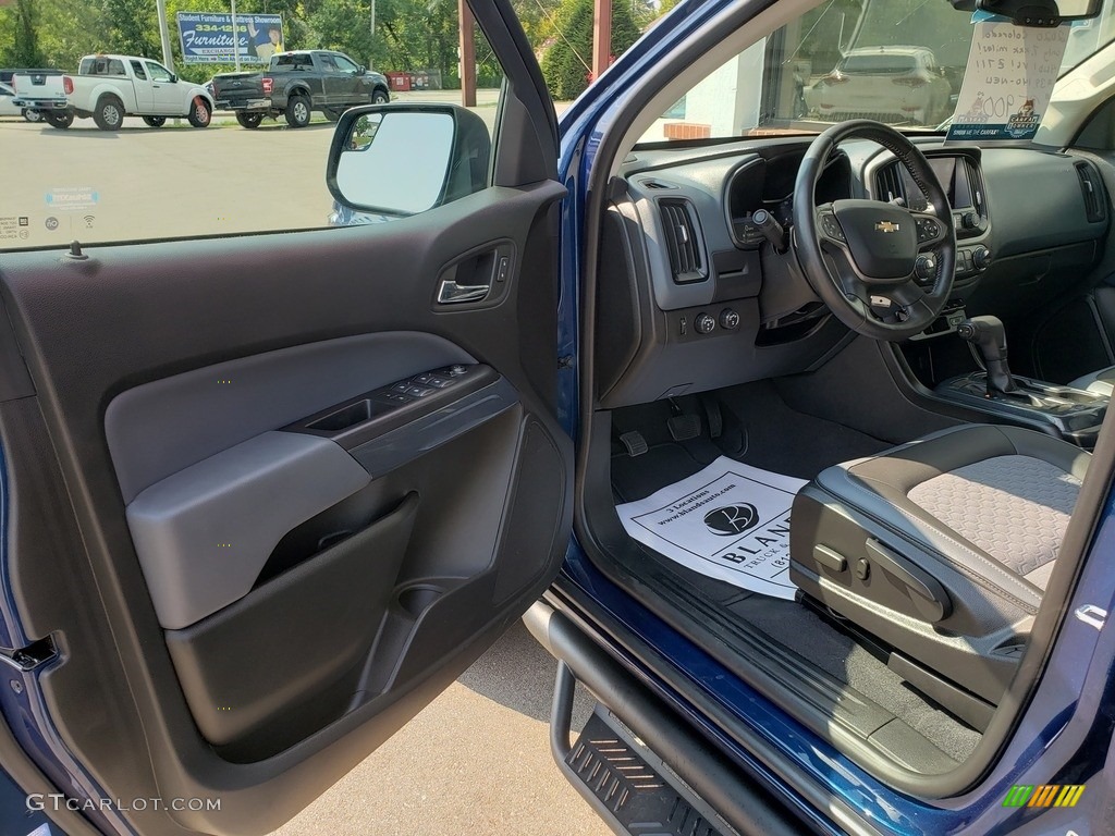 2020 Colorado Z71 Crew Cab 4x4 - Pacific Blue Metallic / Jet Black photo #3