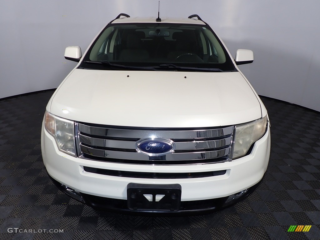 2008 Edge SEL - White Sand Tri-Coat Metallic / Charcoal photo #4